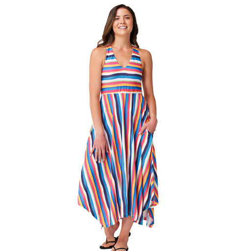 Krimson Klover Piper Womens Dress 25 - Spectrum Stripe/L