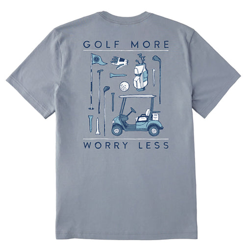 Life Is Good More Worry Less Mens T-Shirt