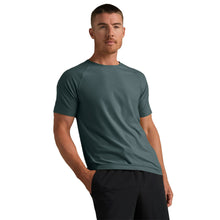 Load image into Gallery viewer, Rhone Reign Short Sleeve Mens Crew Neck - Moss Green Hthr/XXL
 - 14