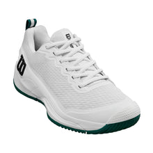 Load image into Gallery viewer, Wilson Rush Pro 4.5 Mens Tennis Shoes - White/Club Grn/D Medium/14.0
 - 30