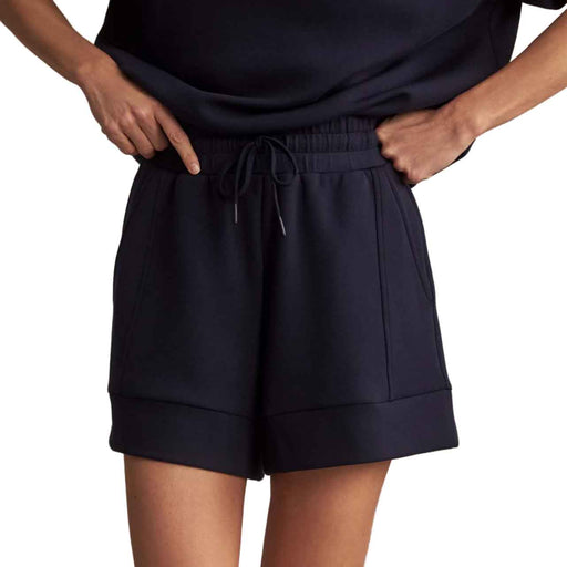 Varley Atrium High Waist 4.5 Inch Womens Shorts - Navy/L