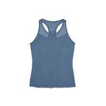 Load image into Gallery viewer, Fila Racerback Mesh Womens Tennis Tank - Elemental Blue/L
 - 1