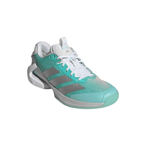 Adidas Adizero Ubersonic 5 Womens Tennis Shoes - Aqua/Slvr/Pink/B Medium/10.0