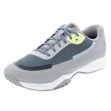 Load image into Gallery viewer, Fila Quick Ace Junior Kids Tennis Shoes - Gray/Gray/Lime/M/7.0
 - 1
