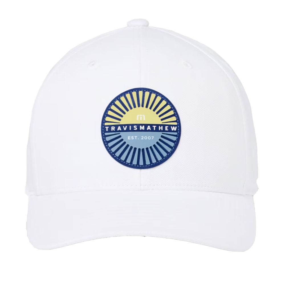 TravisMathew Touching Down Mens Hat - White/One Size