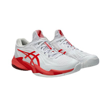 Load image into Gallery viewer, Asics Court FF 3 Novak Mens Tennis Shoes 2025 - White/Elec Red/D Medium/14.0
 - 5