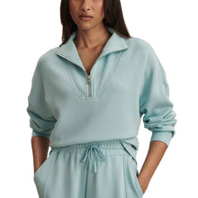 Load image into Gallery viewer, Varley Hawley Half-Zip Womens Sweater - Porcelain Blue/L
 - 13