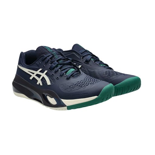 Asics GEL Resolution X Mens Tennis Shoes - Midnight/Cream/D Medium/13.0