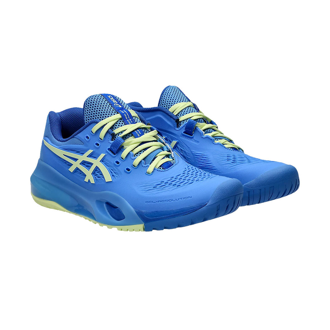 Asics GEL Resolution X Womens Tennis Shoes - Bl.coast/Yellow/B Medium/10.0