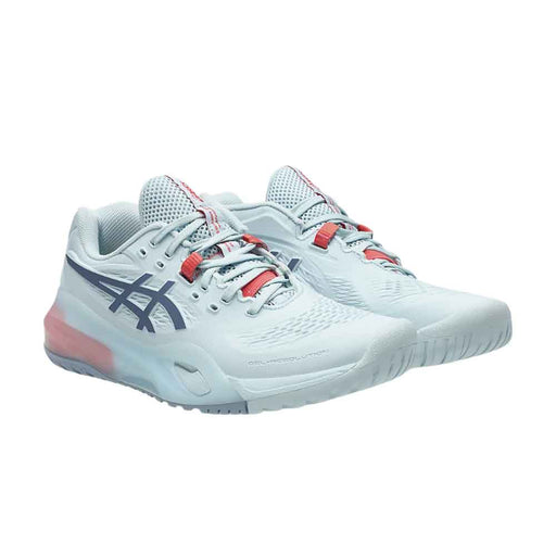Asics GEL Resolution X Womens Tennis Shoes - Sky/Grey Blue/B Medium/10.0
