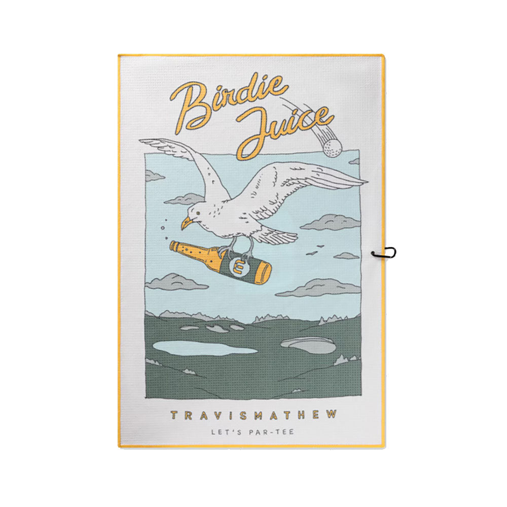 TravisMathew Drink Ticket Towel - White