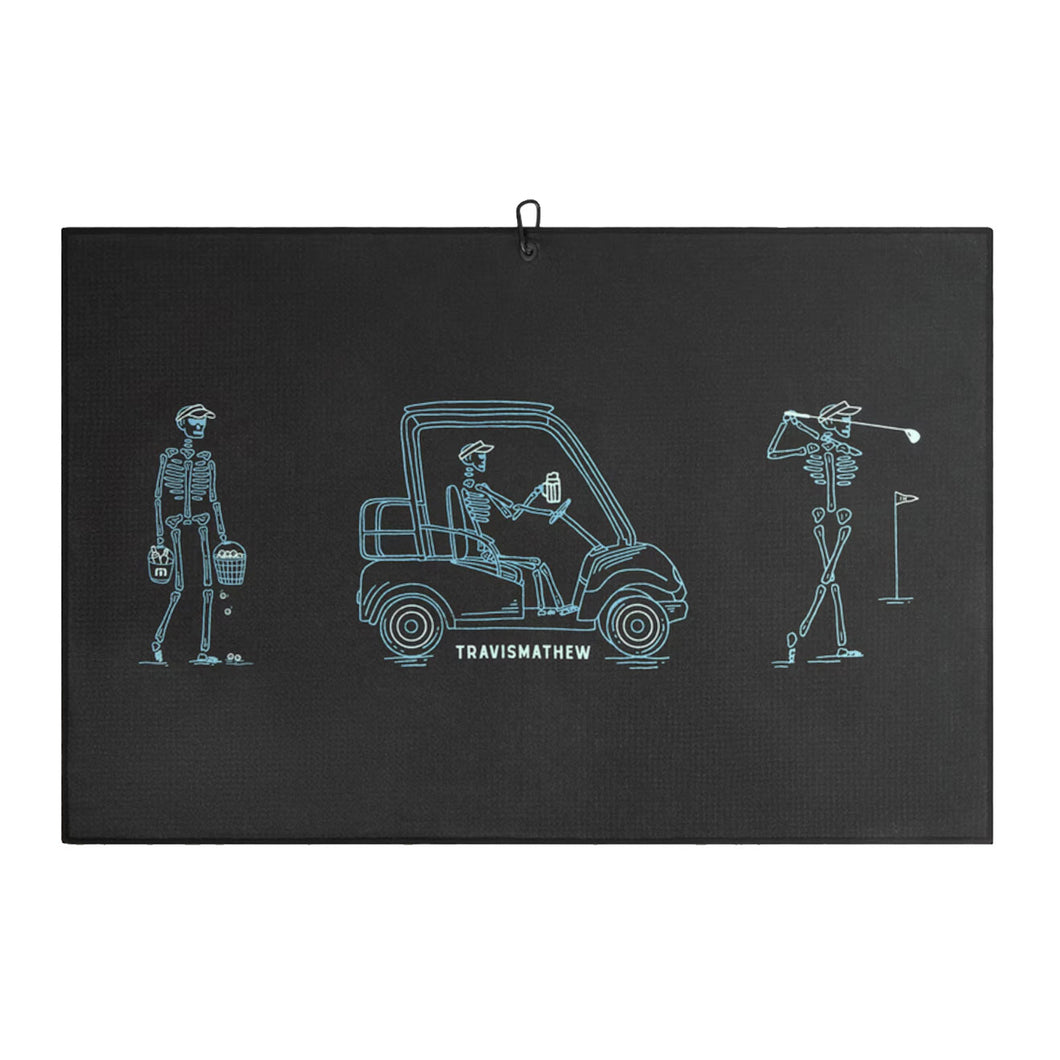 TravisMathew Lost City Towel - Black