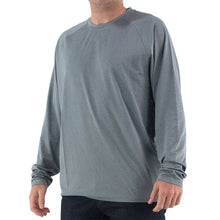 Load image into Gallery viewer, FILA Tennis Essentials LS UV Blocker Mens Crew - LIGHT GREY 050/XXL
 - 1