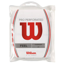 Load image into Gallery viewer, Wilson Pro Perforated White 12-Pack Overgrip - White
 - 1
