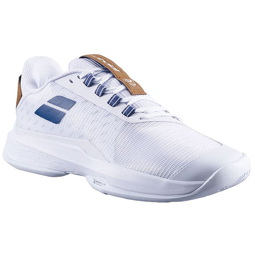 Babolat Jet Tere 2 AC Wimbledon Mens Tennis Shoes - Wht/Blue Navy/D Medium/13.0