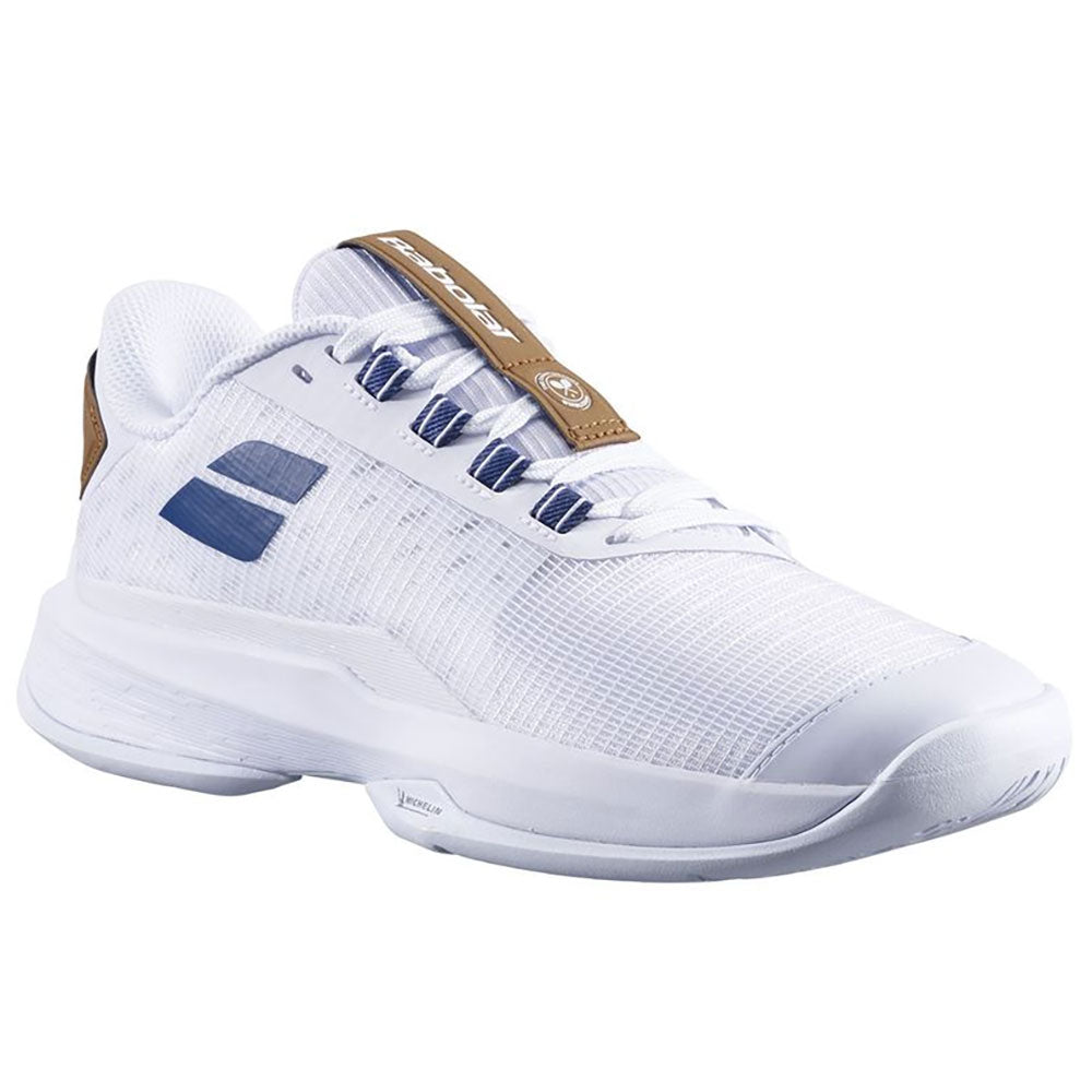 Babolat Jet Tere 2 AC Wimbledon Wmns Tennis Shoes - Wht/Blue Navy/B Medium/10.0