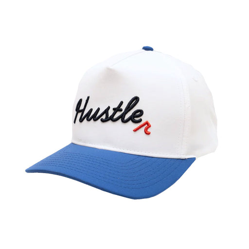 Redvanly Hustler R 5-Panel Mens Hat - White/Navy/One Size