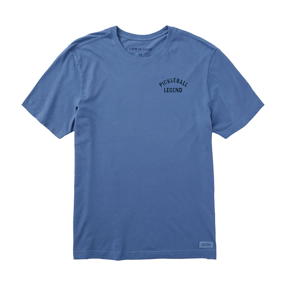 Life Is Good Athletic PB Legend Mens T-Shirt - Vintage Blue/XXL