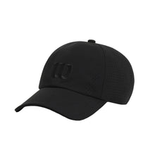 Load image into Gallery viewer, Wilson Active Perforated Tennis Hat - Black/L/XL
 - 1