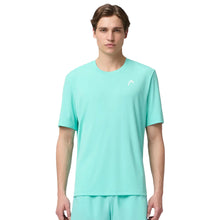 Load image into Gallery viewer, Head Slice II Mens Tennis T-Shirt - Turquoise/XL
 - 10