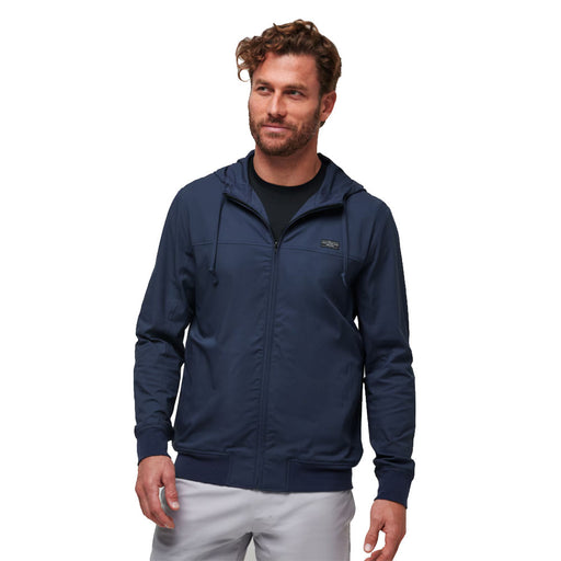 TravisMathew Wanderlust Mens Hoodie Jacket - Mood Indigo/XL