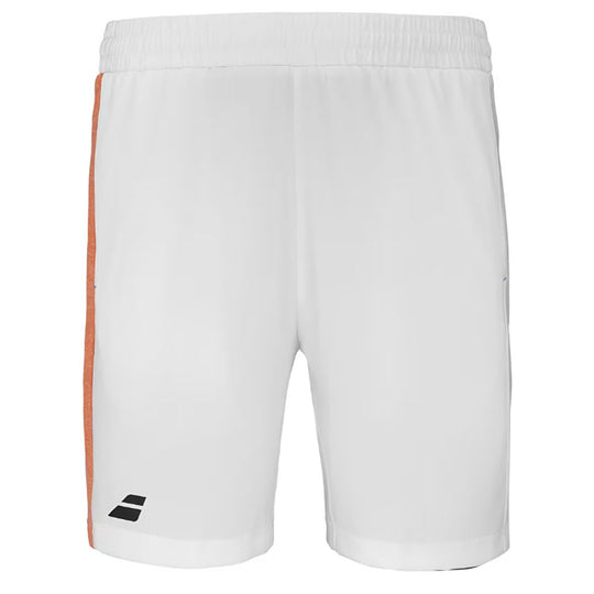 Babolat Play White Mens Tennis Shorts