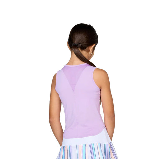Sofibella UV White Girls Tennis Tank Top