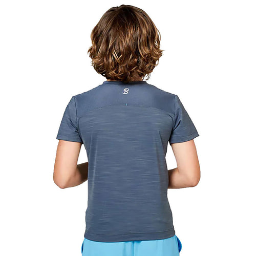 Sofibella Perfect Volley Short Sleeve Boys Tennis Shirt - 2