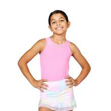 Load image into Gallery viewer, Sofibella UV Racerback Girls Tennis Tank Top - Rosa/L
 - 1