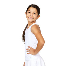 Load image into Gallery viewer, Sofibella UV Racerback Girls Tennis Tank Top
 - 4