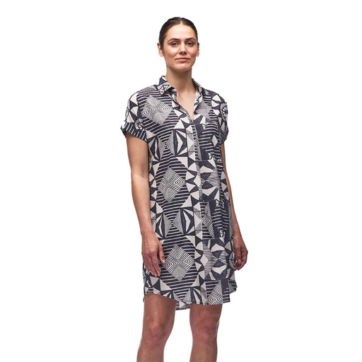 Indyeva Frivol Hematite Slate Womens Dress - Hematit Slt Prt/XL