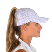 Load image into Gallery viewer, Vimhue Sun Goddess Tuck In Womens Hat - Lavendr Gingham/One Size
 - 3