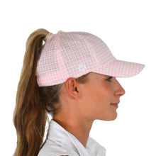 Load image into Gallery viewer, Vimhue Sun Goddess Tuck In Womens Hat - Pink Gingham/One Size
 - 5