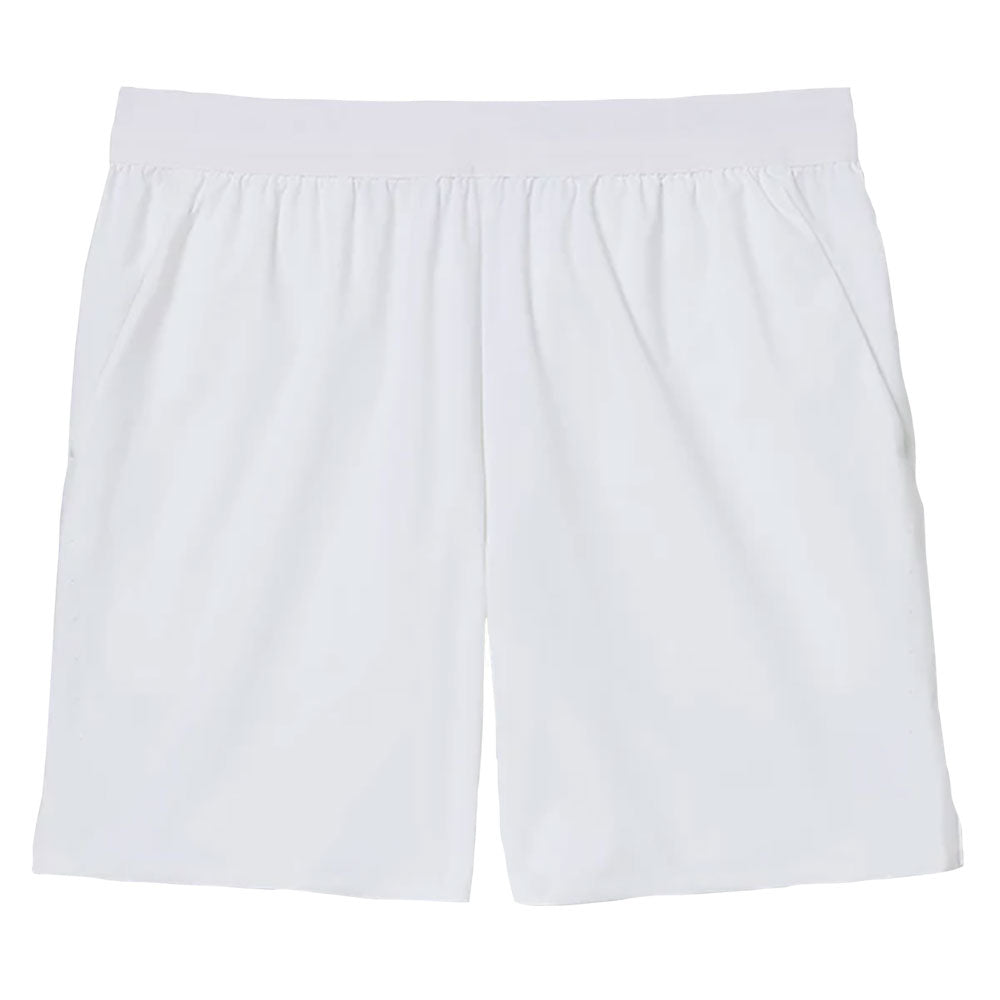 FILA Challenger 5 Inch Mens Tennis Shorts - White/L