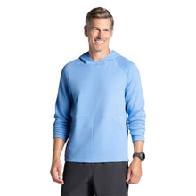 Load image into Gallery viewer, Ibkul Popcorn Stitch Mens Hoody - Peri/L
 - 3