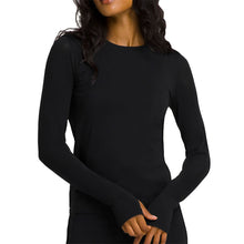 Load image into Gallery viewer, Wilson Pro Seamless LS Womens Tennis Shirt - Black/XL
 - 1