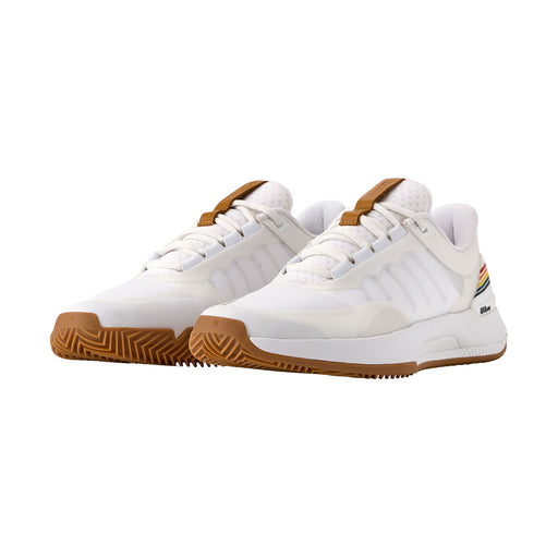 Wilson Intrigue Tour Clay RG Wmns Tennis Shoes 25 - Wht/Bone Bn/Gum/B Medium/10.5