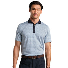 Load image into Gallery viewer, Rhone Sport Spread Collar Mens Polo - Blu Stone/Wht/XL
 - 1