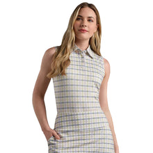 Load image into Gallery viewer, Rhone Course to Court Sleeveless Womens Polo - Blu Violt Multi/M
 - 1