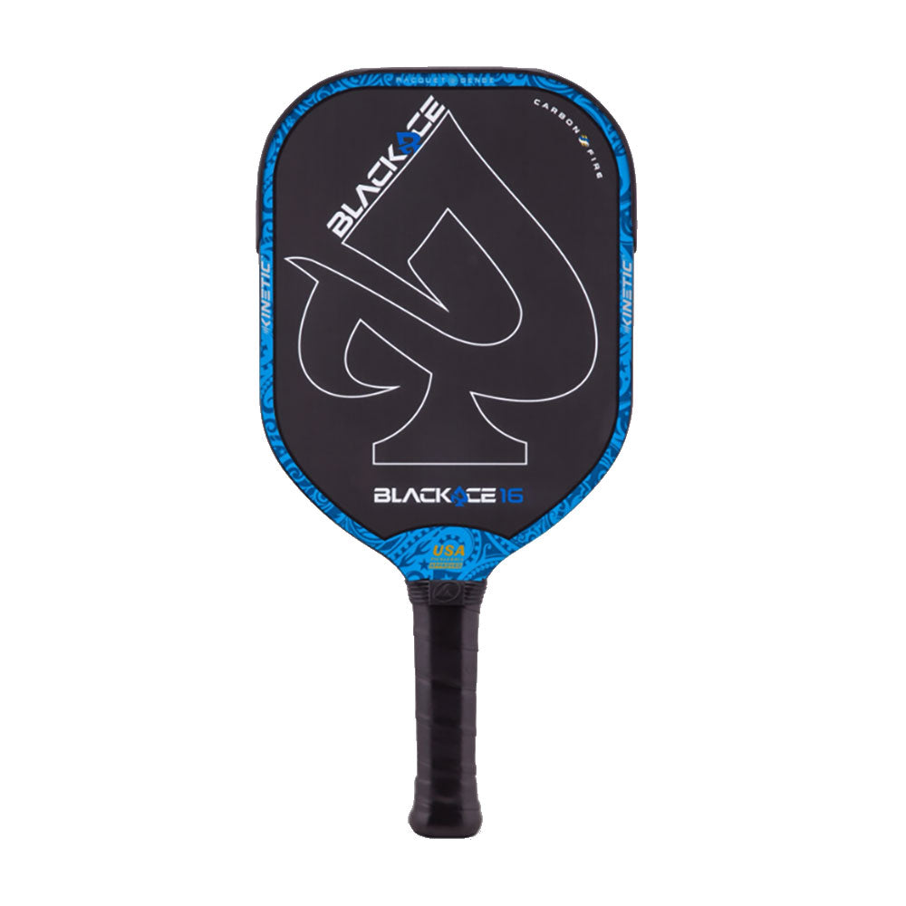 ProKennex Black Ace 16-Blue Pickleball Paddle - Black/Blue/4/7.9 OZ