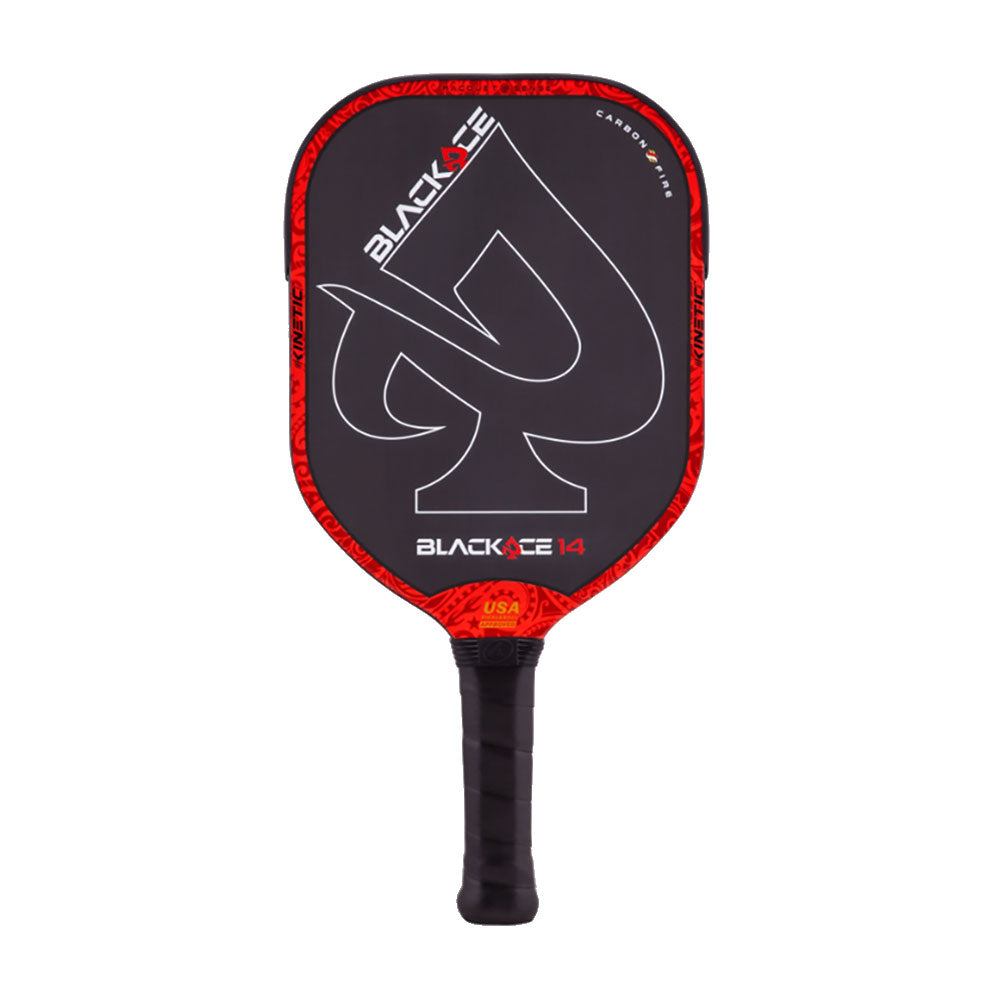 ProKennex Black Ace 14-Red Pickleball Paddle - Red/Black/4/7.9 OZ