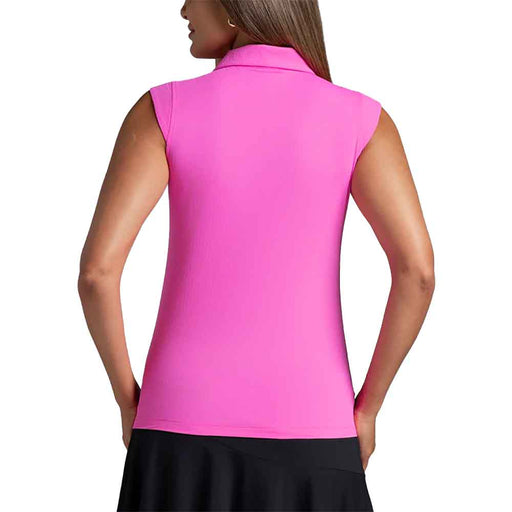 Ibkul Solid Sleeveless Womens Polo