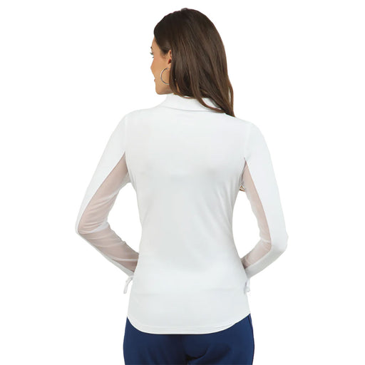 Ibkul Adjustable Length Long Sleeve Wmns Polo
