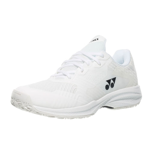 Yonex Power Cush Sonicage Wide M Tennis Shoes 25 - White/2E WIDE/8.0