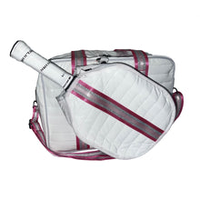 Load image into Gallery viewer, Vaught Sports Puffer Pickleball Bag - Pink/White
 - 13