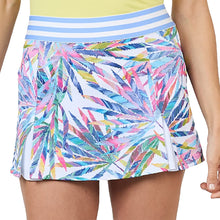 Load image into Gallery viewer, Sofibella UV Colors 13 In Geo Womens Tennis Skirt - Amazonia Leaves/XL
 - 1
