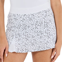 Load image into Gallery viewer, Sofibella UV Colors 13 In Geo Womens Tennis Skirt - Jetset White/XL
 - 16