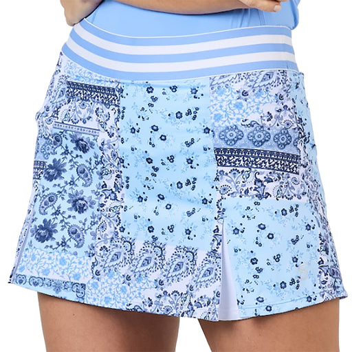 Sofibella UV Colors 13 In Geo Womens Tennis Skirt - Rosetta/XL
