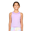 Sofibella UV Racerback Girls Lavender Tennis Tank Top
