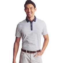 Load image into Gallery viewer, Rhone Sport Feeder Stripe Mens Polo - True Nvy Stripe/XL
 - 3